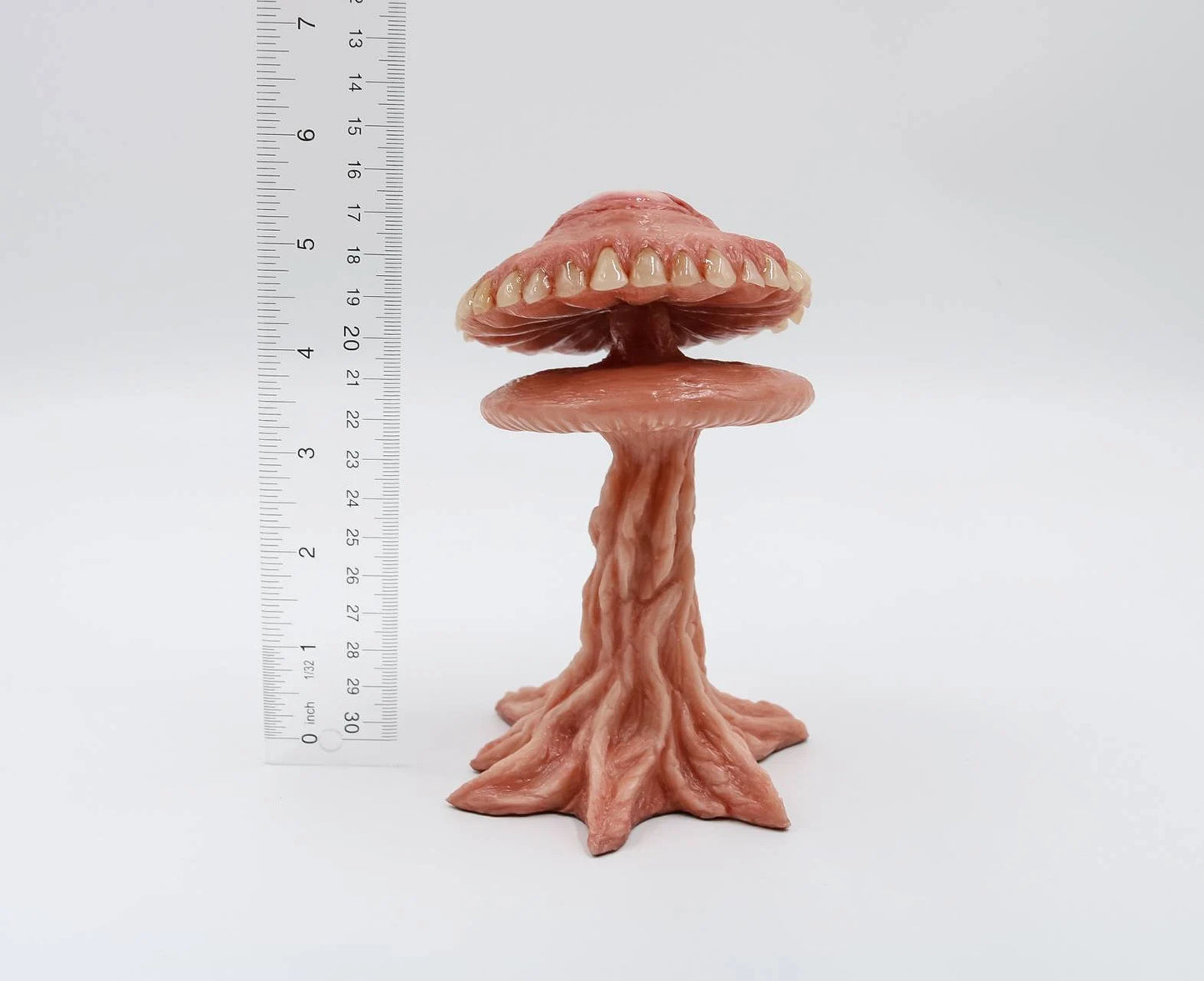 Flesh_Mushroom_Teeth_Morbid_Strange_Skin_Sculpture_Art
