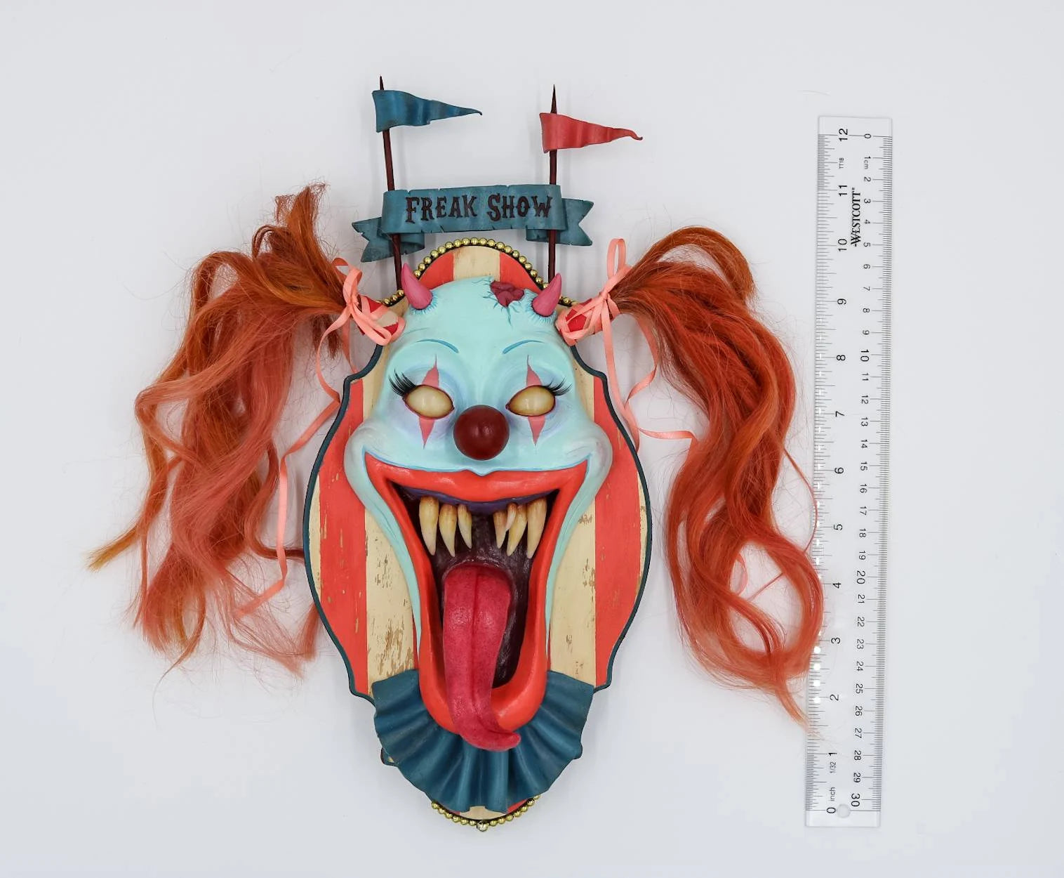 circus clown freak show Sally evil horror monster carnival American horror