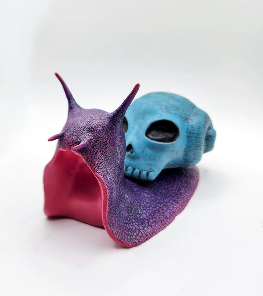 Snail Skull Shell Sculpture