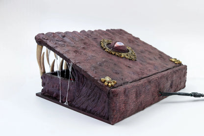 Mimic Book LED Light Clay Fantasy Sculpture